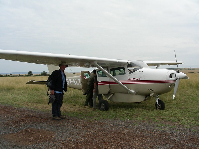 flying to amboseli national park